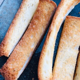 食パンのみみラスク〜ココナッツオイル〜